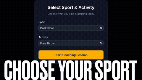 Sports Coaching Demo